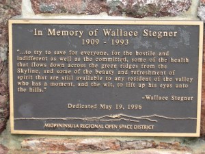 Stenger Bench Placque