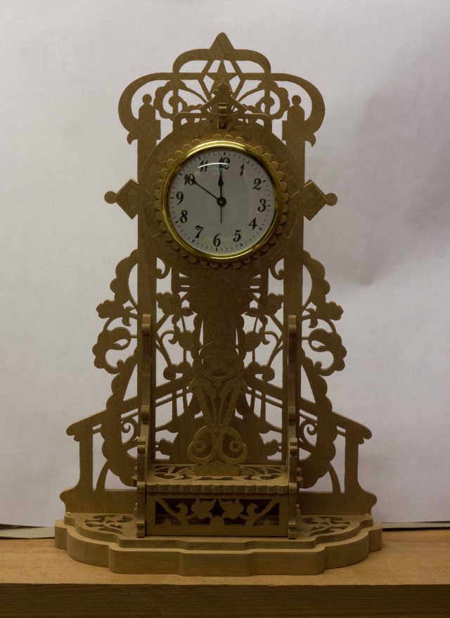 Italian Fretwork Shelf Clock