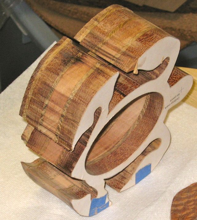 scroll saw turtle box side view
