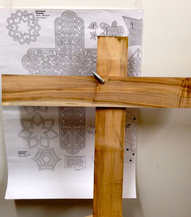 Fretwork cross