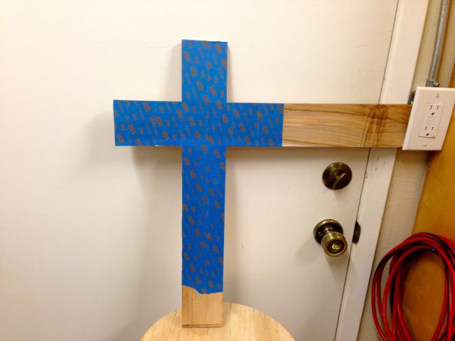 Fretwork cross