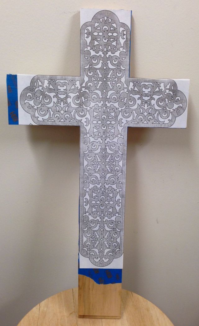 Fretwork cross