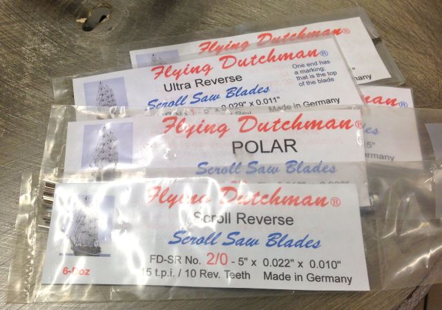 The new blades - much better than what I had.