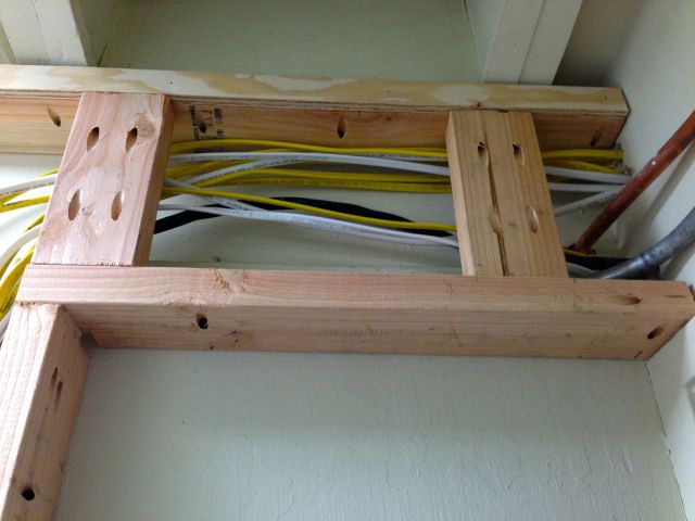 It isn't pretty but it passed inspection.