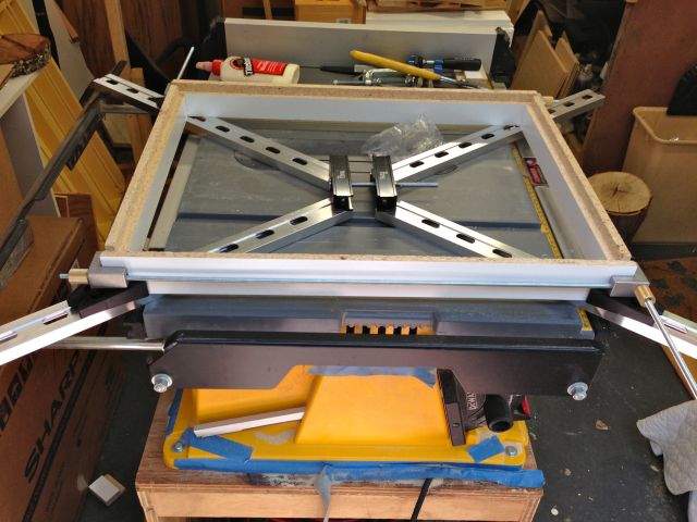 The other kind of clamp uses a threaded rod.