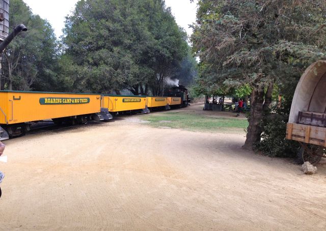 Big Trees train at Roaring Camp.