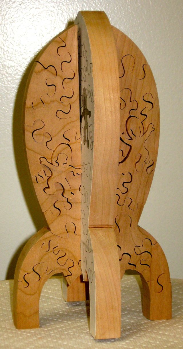 3D Spaceship Puzzle.