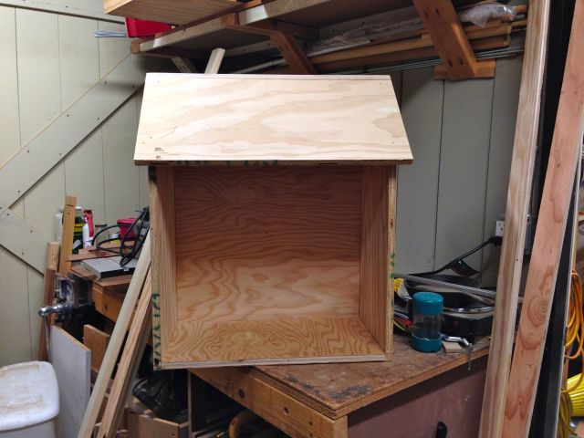 A little library box. Needs more work but this is a start.