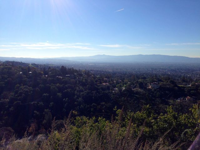 The park, pictured from the North ridge.
